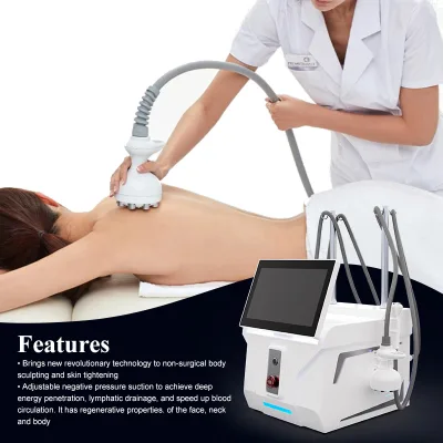 360 Degree Roller Negative Pressure Roller Full Body Breast MassageVacuum Roller Lymphatic Drainage 360 Rotating Rolling Machine