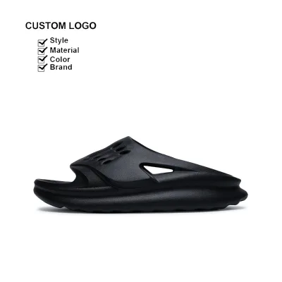2024 Custom High Quality Factory Direct Unisex Sandals Shoes Outdoor Eva Summer Men Slippers