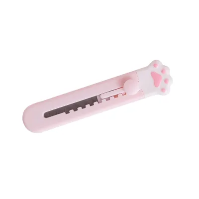 Mini Portable Cat Claw Art Handmade Utility Knife Small Multi-Use Express Disassemble Tool Students Cute Design