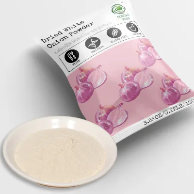 Organic Green Dehydrated Products Easy to Carry and Eat Dried White Onion Powder