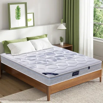 Modern Simple Compressed King-Size Bed Large Mattress Mixed Spring Memory Foam for Hotel Full-House for Bedroom Application
