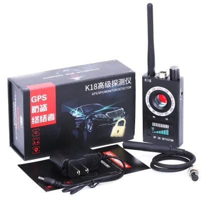 K18 Detector Anti-monitoring Anti-tracking Wireless signal Detection Hibernating Strong Magnetic Locator 1MHz-6.5GHz