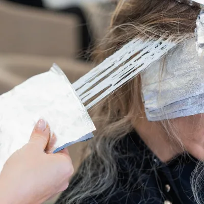 Eco Friendly Non Slip Tear Resistant Hairdressing Aluminium Foil Exclusive Hair Salon Hairdressing Foil