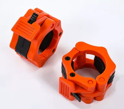 Dumbbell Barbell Aluminum Clips Lock Clamps Collar Weightlifting Barbell Collar