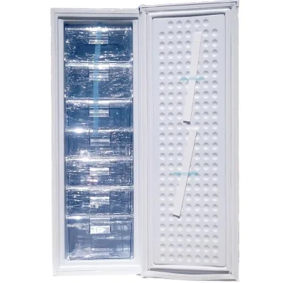 7 Layer Best Frost Free Home Defrost Capacity 195l Upright Deep White Vertical Freezer for Home