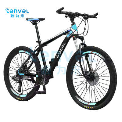 China Manufacturer Low Price Bicycles 26 Inch Bike Mountain Bicycle / Round Pipe Frame Black Mountain Bicycles