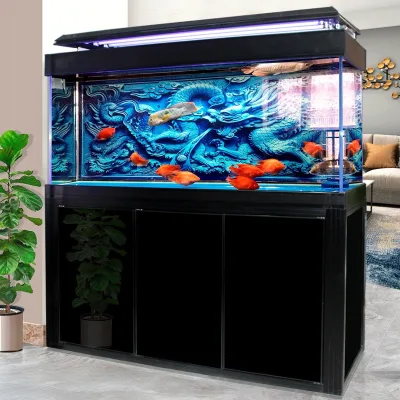 Flip Cover Aquarium Accessories Durable Eco-Friendly Energy Saving Indoor Low Iron Glass Fish Tank Sliding Cover Glass Lid