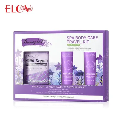 OEM/ODM Skincare Products Set Lavender Body Care Travel Kit Moisturizing Anti-Wrinkle Korean Skin Care Kits