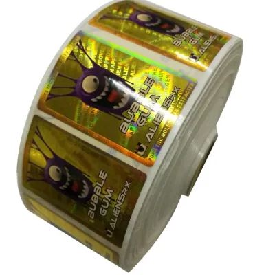 Custom Particular Holographic Labels Roll