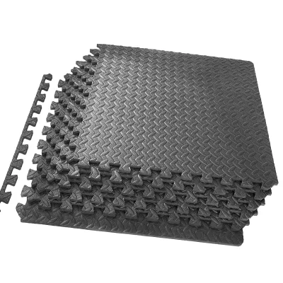 Puzzle Exercise Mat, EVA Interlocking Foam Floor Tiles for Home Gym, Mat for Home Workout Equipment, Floor Padding for Kids