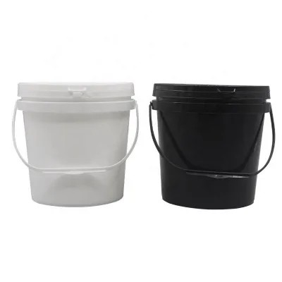 1kg 2 kg 3KG 5kg 10kg 12kg Honey Bucket Pail With Yellow Lid Plastic Handle and Lid  Food Grade BPA Free Plastic Bucket