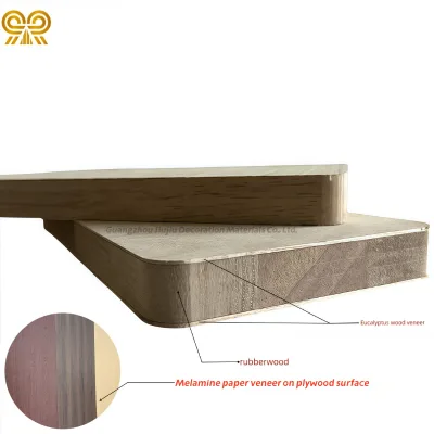Factory Supply Durable 18mm 4*8 Marine Melamine Plywood with Birch Veneer Rubberwood & Oak E0/ Certified Eco-Friendly