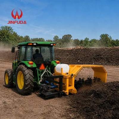 Mini Size Compost Processing Turner Hot Selling Household Farm Organic Fertilizer Maker