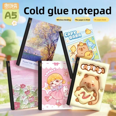 Technology Wholesale Price Custom Planner Pages Cheap Wholesale Stationery Cute Cartoon A5 Notebook Student Stationery