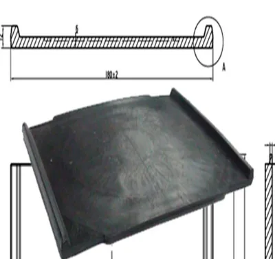Railroad Rubber Rail Plate,Railway Rubber Rail Pad