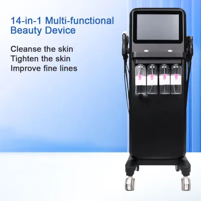 Professional 14 In 1 Hydro Beauty Facial Machine Facias And Machine Solutions With Best Results