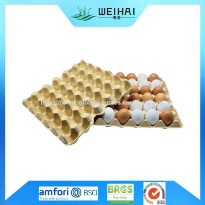 Bamboo egg tray bamboo trays ECO friendly egg tray 30 eggs 70g brown egg tray