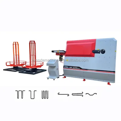 Automatic Bending and Cutting Machine INOVANCE Touchable Screen Automatic Rebar Stirrup Bending Machine