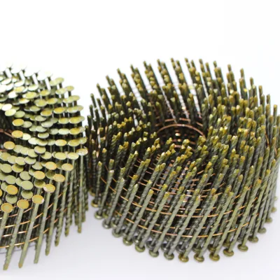 Hot Selling Coil Nails Used in the Manufacturing of Wooden Pallets Steel Nails