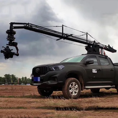 5m Camera Crane Jib for Car with Good Control Box with Imported Joysticks