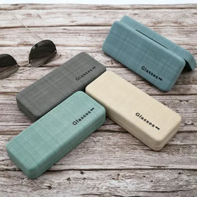 Exquisite Hard Shell Shock-proof Dust-proof Multi-color Optional Custom Logo Portable Spectacles Eyeglasses Case