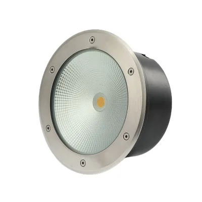 12V/24V Low Voltage COB Buried Light Outdoor IP65 Waterproof Landscape Electric Chrome Embedded Square Ground Light Garden