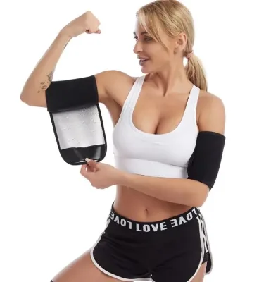 High Quality Gym Sauna Sweat Bands Arm Sleeves for Weight Loss