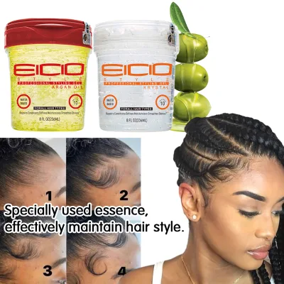 236ml OEM/ODM Hair Gel Factory Price Style Gel Olive Oil Styling Gel for Dreadlocks