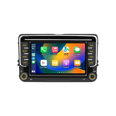2Din Car Radio Android for B6 B7 Caddy Polo Golf 5 6 Touran Multimedia Wireless CarPlay Navigation GPS