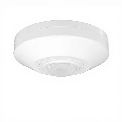 High Sensitivity 360 Degree Ceiling Occupancy Sensor Switch, 120V AC Automatic Human Motion Detector for LED Lighting Control