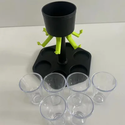 2024 Plastic Beer Bar Tower Restaurants Decanter Aerator Cooler Smart Bottle Wine Dispenser