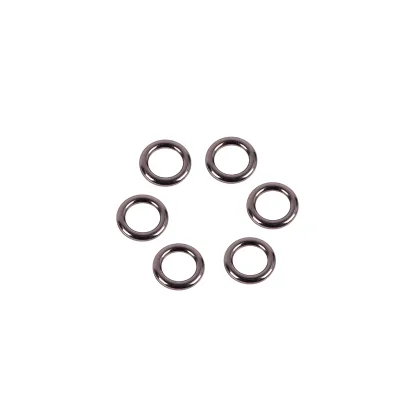 Marine Fishing Tackle Equipment Stainless Steel Solid Ring Heavy Duty Sea Fishing Connector Accessories
