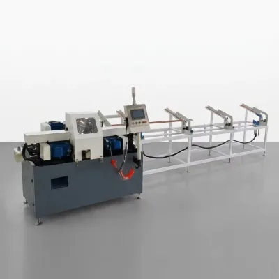 SteviS China Made High Precision C R Angle Deburring Tube Chamfering Equipment PLC Motor Automatic Feeding System Bearing 380V