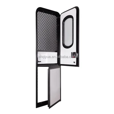 620x1800mm Caravan Two Way Opening Dutch Door Double Entry Doors for Camper Trailer