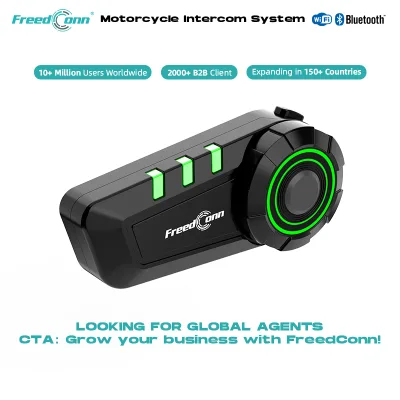 Motorcycle Bluetooth Headset Wireless Hands-free Helmet Headphone Stereo Speaker for Riders