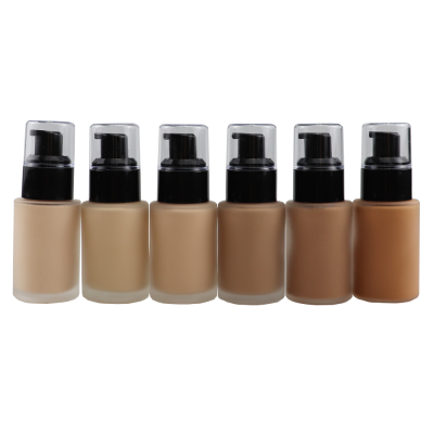 Private Label  Cosmetics Full Coverage Waterproof Foundation Face Beauty Makeup Liquid Foundation