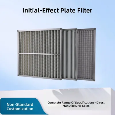 Primary-effect Plate Medium-Efficiency Bag Filters G4 Central Air-Conditioning Dust-Removal Filter Media Bags High-Efficiency