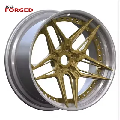 New Design 2-piece Forged Wheel Aftermarket Rim Alloy Wheel for Modification Car Racing Wheel