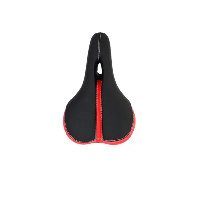 High Quality Road Bike Saddle Rainproof PVC Comfortable Bike Seat Cover Black Soft Bicycle Saddle Seat on Sale Bicicletas