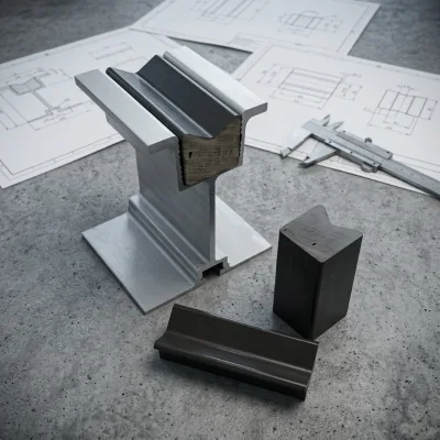 Lightweight Aluminum H-Beam with PVC Profile Insert for Prefabricated Building Systems