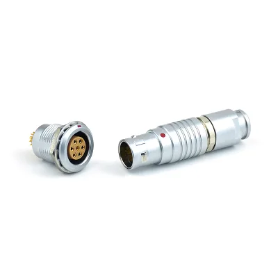 Factory Direct Wholesale B Series Medical Circular Metal Push Pull Female Connector 2-26 Pin Options Available