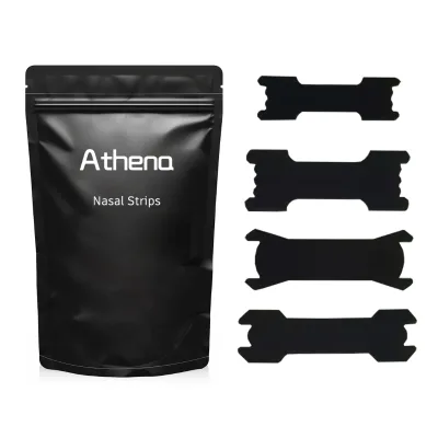 Low MOQ Latex-free Customized Lavender Scented GLP-1 Nad Patch Nasal Strips Extra Strong Sleep Nose Strips for Snoring.