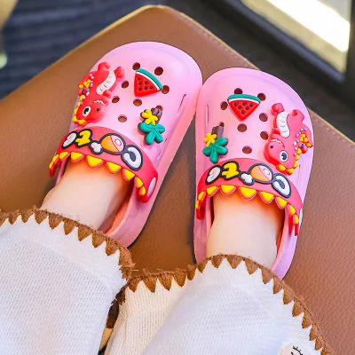 Quality Assurance Kids Slippers Boys Girls Summer Beach Sandals Indoor Anti-skid with Fair Price
