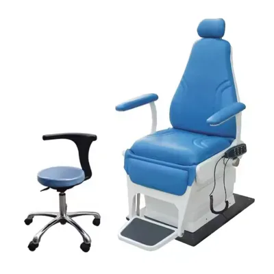 IN-5001 Medical Equipment Mechanical Hydraulic ENT Chair Unit Portable Eye Ent Table