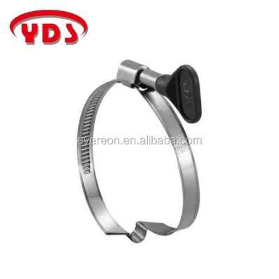 Home Woodworking Machinery Parts Bridge Clamp Clip Stainless Steel 9mm Band Width 60-120mm Size YDS Y129 for Tightening Metric