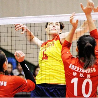 Premium Quick-Assembly Professional HDPE Volleyball Net for School PE Classes and Community Sports