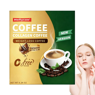 Supplier Slim Drink Instant Coffee Slimming with Collagen and Vitamins Diet Coffee Slimming Coffee with Collagen and Glutathione