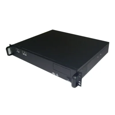 1.5U Firewall Gateway Chassis 4 Network Port Chassis Industrial Server Chassis 1U Half ATX Large Board Route