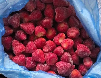 IQF Whole Strawberries Grade a 15-25mm Small Size Red Fruit for Supermarket Retail