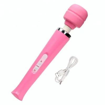 10 Speed Female Masturbation Body Massager Sex AV Rod Big Head Vibrator for Women